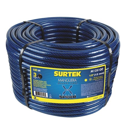SURTEK Spider garden hose 1in 50m reel M1S50